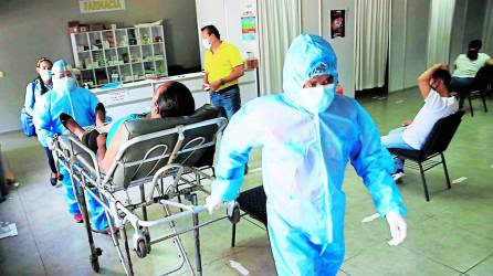 Hay apenas 43 personas hospitalizadas por covid.