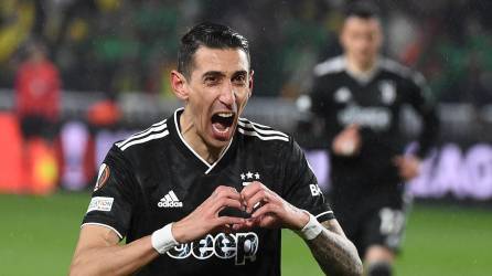 Ángel Di María le dio el pase a la Juventus a los octavos de final de la Europa League.