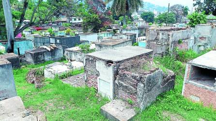 El Cementerio General de Tegucigalpa es el único declarado patrimonio nacional; sin embargo, sus tumbas han sido saqueadas.