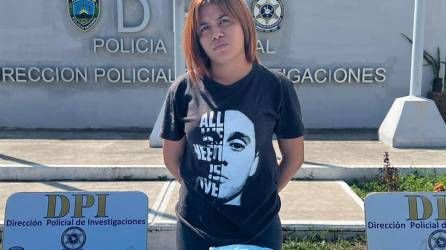 Daniela Guadalupe Fajardo Sánchez fue presentada por la Policía.
