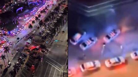 El video de la enorme presencia policial en mall Bayside Marketplace se hizo viral.