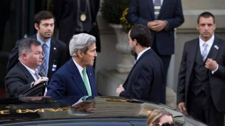 El jefe de la diplomacia estadounidense, John Kerry. EFE.