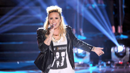 La cantante Demi Lovato