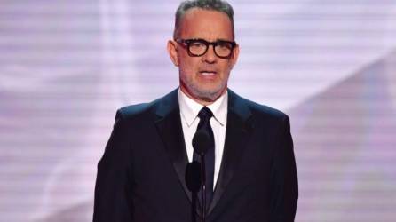 Tom Hanks fue uno de los primeros famosos en contagiarse de Coronavirus. AFP