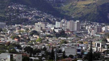 Fotografía que muestra este miércoles la ciudad de Tegucigalpa (Honduras).