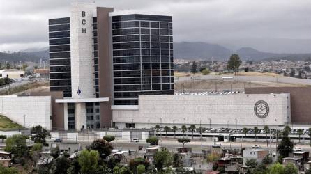 Fotografía muestra las instalaciones del Banco Central de Honduras (BCH).