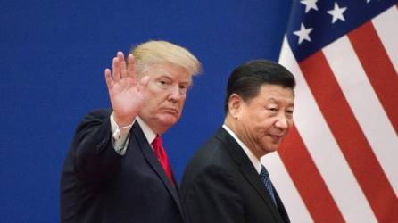 Trump habría pedido ayuda al presidente Xi para 'comprar votos' en las elecciones de EEUU, según libro de Bolton./AFP.