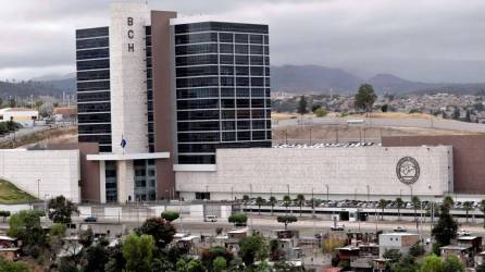 Instalaciones del Banco Central de Honduras en Tegucigalpa.