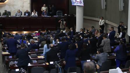 Pleno del Congreso Nacional convocó a sesión Lgislativa a las 5:00 p.m
