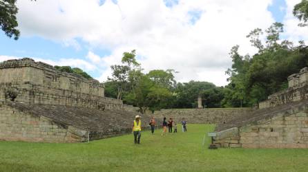 El Sitio Arqueológico de Copán es uno de los destinos más visitados por turistas nacionales y extranjeros.