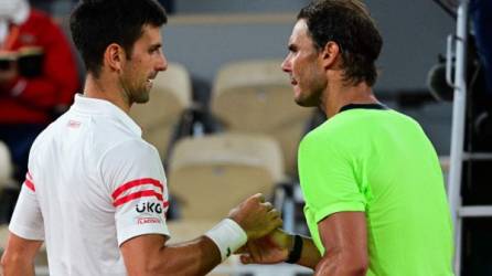Novak Djokovic y Rafael Nadal nos regalaron uno de los mejores partidos de la historia. Foto AFP.