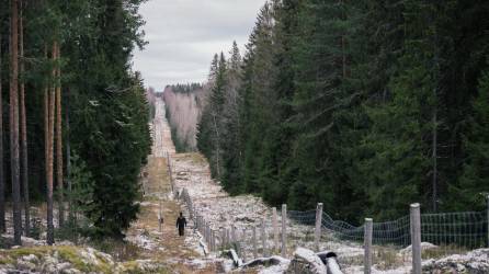 Finlandia construirá una valla metálica en su frontera con Rusia para evitar la llegada de migrantes.