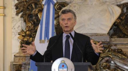 El presidente de Argentina, Mauricio Macri. EFE/Archivo