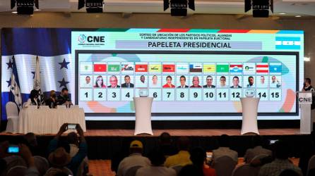 El CNE tiene casi todo listo para celebrar las elecciones generales en noviembre.