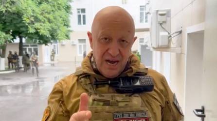 El líder de Wagner Yevgeny Prigozhin acordó exiliarse en Bielorrusia tras la asonada en Rusia.