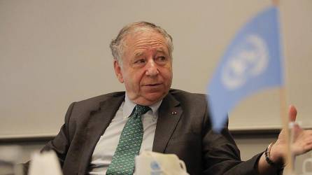 Jean Todt, el enviado especial de la Organización de Naciones Unidas (ONU) para la Seguridad Vial.