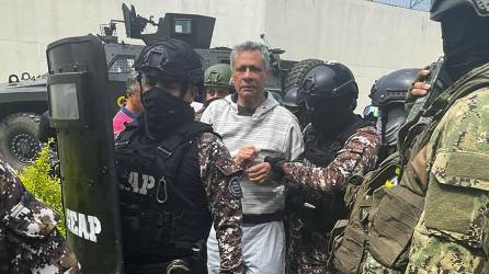 Glas fue trasladado a una prisión de máxima seguridad en Ecuador.