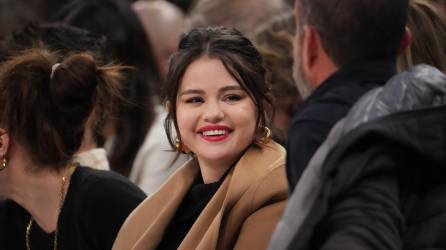 Selena Gómez en un partido de los New York Knicks, el pasado 17 de noviembre.