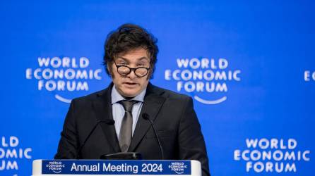 Milei era uno de los líderes latinoamericanos más esperados en el Foro de Davos.