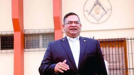 Christian Campbell, presidente de la masonería en Honduras.