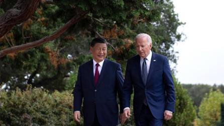 Xi y Biden se reunieron en una lujosa mansión en las afueras de San Francisco.