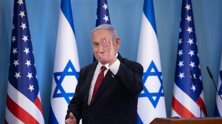 El primer ministro israelí, Benjamín Netanyahu.