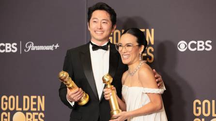 Steven Yeun and Ali Wong