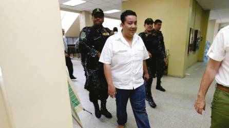 El exdiputado Fredy Nájera compareció en varias ocasiones a los tribunales hondureños.