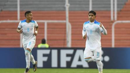 Marco Aceituno marcó el primer gol de Honduras en el Mundial Sub-20