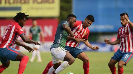 Marathón y Olimpia empataron 1-1 la tarde de este miércoles en el estadio Yankel Rosenthal.