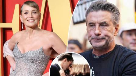 Sharon Stone arremetió en contra del actor Billy Baldwin.