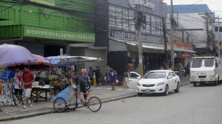 En Choloma hay más de 8,500 empresas, según registros de la Cámara de Comercio. Fotos Héctor Edú