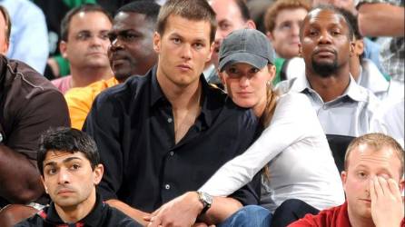 Tom Brady y Gisele Bündchen en una foto de archivo.