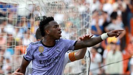 Vinicius confrontó a los aficionados que le insultaban el pasado domingo en el estadio Mestalla.