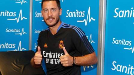 Eden Hazard le puso fin a sus vacaciones y se unió a la pretemporada del Real Madrid. Foto Twitter Real Madrid.