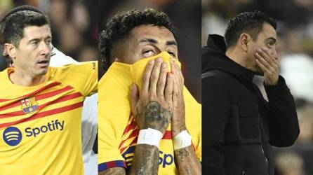 Barcelona volvió a tropezar y en esta ocasión fue tras empatar 1-1 ante Valencia. La plantilla del club culé evidenció mucha frustración.