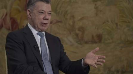 En uno de sus últimos actos como presidente de Colombia, Juan Manuel Santos, reconoció a Palestina como Estado./AFP.