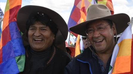 Evo Morales, quien gobernó entre 2006-2019, se disputa con Luis Arce el liderazgo del oficialismo.
