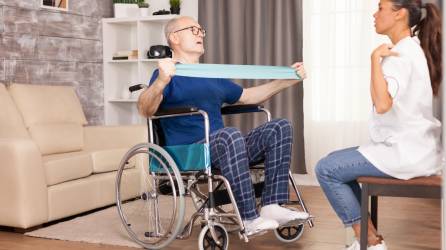 Los pacientes con ELA necesitan ejercicio para mejorar su movilidad.