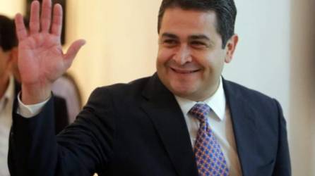 El presidente de Honduras, Juan Orlando Hernández, anunció la firma del acuerdo con el FMI.