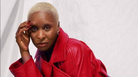 La actriz y cantante británica Cynthia Erivo.