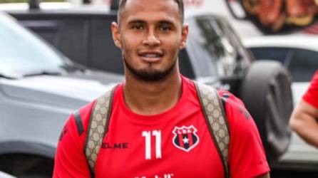 Alexander López no podrá ser de la partida ante el Atlanta United. Foto Facebook Liga Deportiva Alajuelense - Costa Rica.