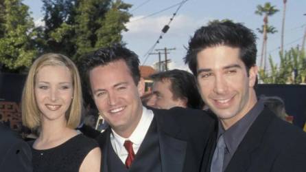 Lisa Kudrow, Matthew Perry y David Schwimmer en una imagen de archivo.