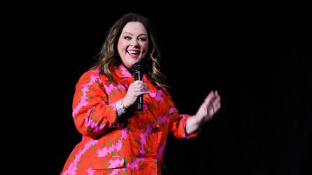 Melissa McCarthy promovió la película La Sirenita, donde hace el rol de Úrsula, durante el CinemaCon.