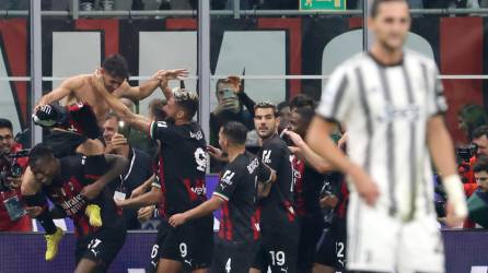 El AC Milan venció sin problemas a la Juve en el San Siro.