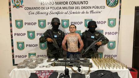 El “Wairy” fue capturado en una operación de la Policía Militar en Chamelecón.