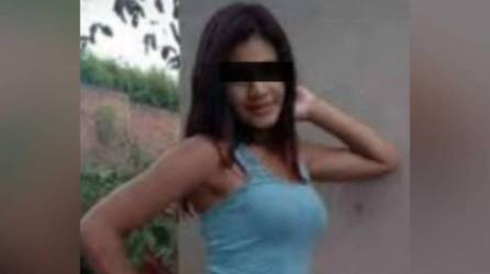 Fotografía en vida de Rixi Euceda, jovencita hallada muerta en el río Guayape.