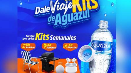 ¡Dale viaje a los kits de Aguazul!