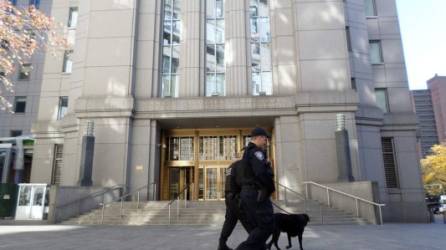 Palacio de Justicia de Estados Unidos Daniel Patrick Moynihan, en Manhattan, donde se realiza el juicio contra Yani Rosenthal. Foto LA PRENSA