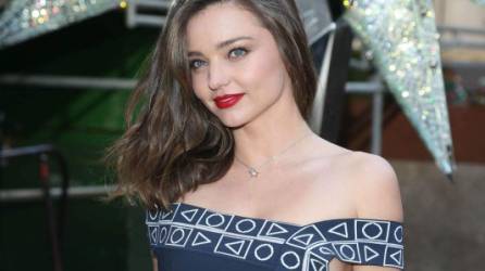 La bella modelo australiana Miranda Kerr.